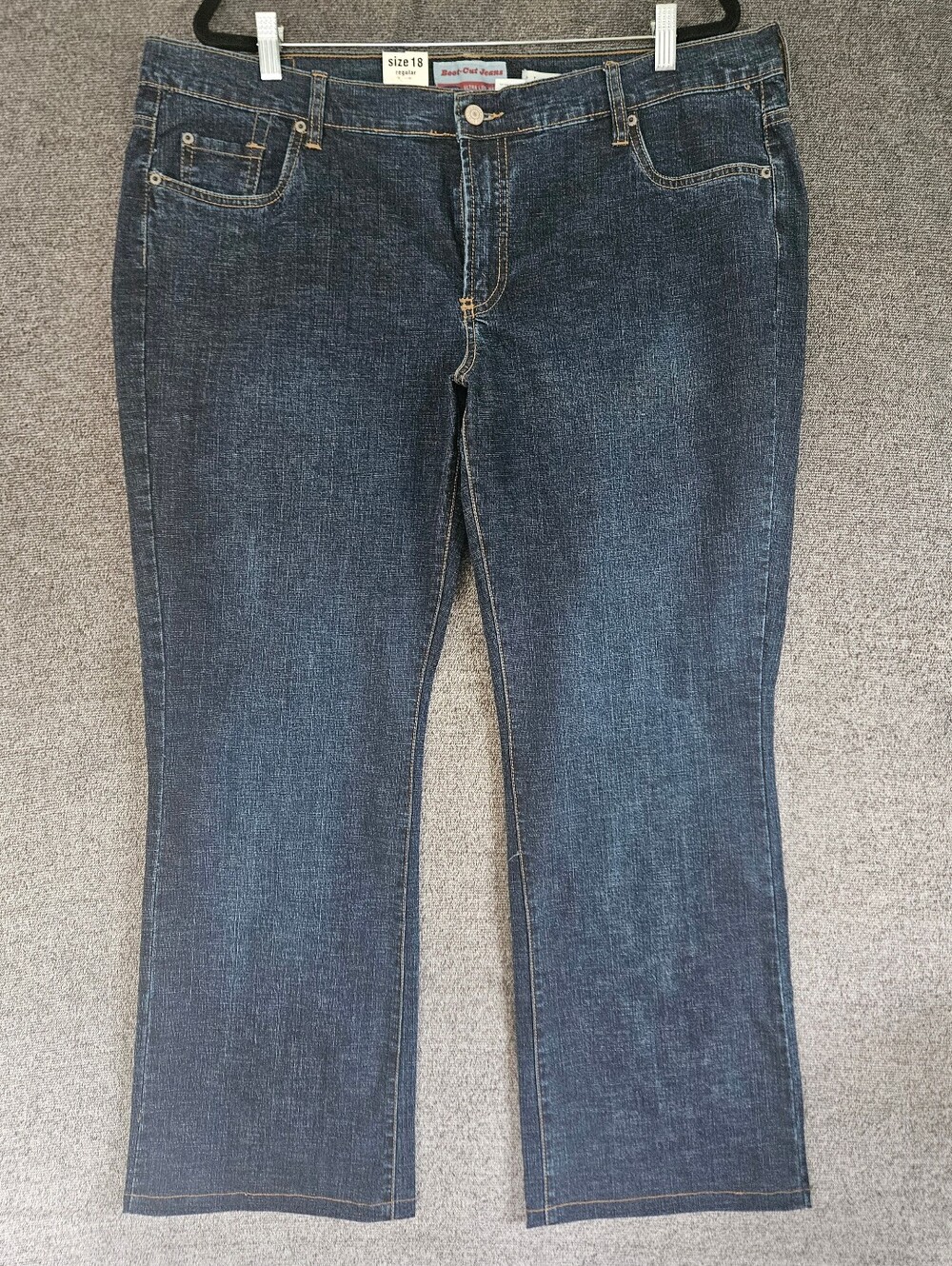 NWT Old Navy Ultra-low Waist Slim through hip & thigh Boot Cut Jeans Size 18